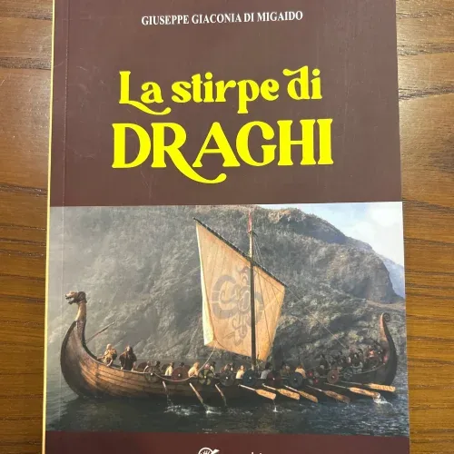 Copertina del romanzo La stirpe di Draghi di Giuseppe Giaconia Di Migaido